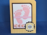 Baby - Girl - Congratulations - Newborn - Greeting Card