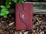 Wampum & Leather Journal - Handmade Soft Bound Wrap