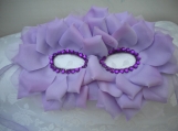 Lavender floral mask