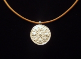 Fine Silver Medieval Shield Pendant