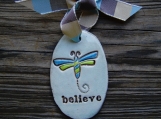 Believe wall tag