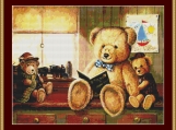 Bear Stories Cross Stitch Pattern