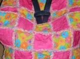 Custom Baby Car Seat Rag Quilt Cover - You Pick Design, Colors, Theme 