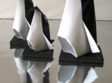 Origami Penguin Family