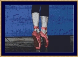 Ballet Shoes Cross Stitch Pattern