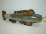 Re-cycled wood fish decoys and lures