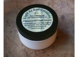 4 oz Peppermint Foot Cream - Soothing, Refreshing