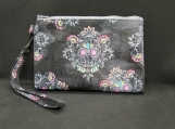 on sale! Sugar Skull wristlet clutch with detachable wrist strap