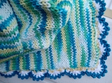 Ocean Mermaid colors blanket for a child, couch living room 