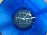 Elvis Presley Genuine Blue Vinyl  LP Record Clock