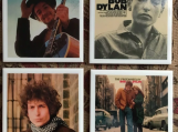 Bob Dylan Tile Drink Coasters 4 Piece Set 