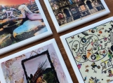 Led Zeppelin Tile Drink Coasters 4 piece Set