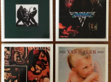 Van Halen Tile Drink Coasters 4 Piece Set   