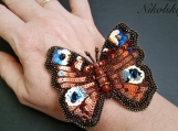 Butterfly Brooch (Japanese Bead Embroidery)