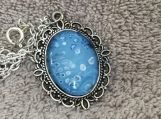 Hand Painted Pendant Necklace #3106