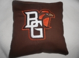 Bowling Green University  Embroidered Corn hole Bags