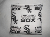 Chicago White Sox with Black Lettering Corn hole Bags
