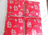 St Louis Cardinals Red Corn hole Bags