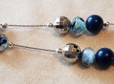 Blue Swirl Necklace