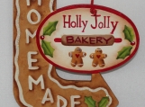 Holly Jolly Bakery Ornament