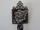 Rose Key Ornament