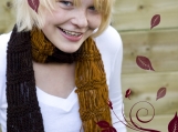 PATTERN knittles A Walk in the Woods SCARF / PDF