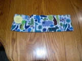 Blue & Green animals, Giraffe, Rhino, Hippo, Crayon Holder 16 ct