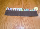 Elephant, Hippo, giraffe, tiger Crayon holder, 16 count, kids 