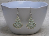 Hand-Stitched SuperDuo Chandelier Earrings