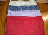 Unpaper Towels, Mini size Variety colors 12 count