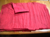Unpaper Towels, Regular Size Red  mandala design