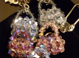 Swarovski Crystal Beaded Handbag Key Chains