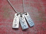 Triathlon necklace