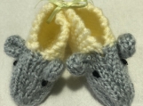 Baby Slipper TwoTone Mouse.