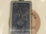 Steampunk Pendant  with a matching chain #2646