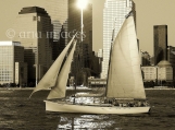 NYC Sunset Sail - Original Fine Art Photography 8x10