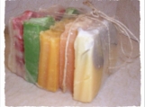 Sampler Pack of Artisan Handcrafted Soaps FREE SHIPPING IN THE CONTINENTAL US 