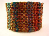 Katsara Handwoven Textile Cuff Bracelet