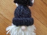 Gnome Ornament-black