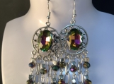 Pmc Rainbow titanium chandelier earrings 23