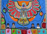 "Love [Eagle]: For Residential School Survivors" Painting or Print (11" x 14" Paper Print)