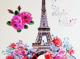 "Bonjour Paris!", Original Native Canadian Painting