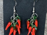 Feeling Fiery Chili Pepper Earrings 