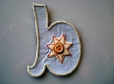 Iron on letters to iron on names, embroidery nursery decoration 