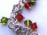 Sterling Silver Pheasable Chainmaille Bracelet