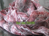 Marlene -  felt scarf, cobweb