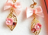 Romantic Secert Garden Swarovski Crystal Earrings