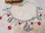 Fairy Inspired Charm Necklace 