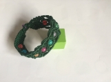  women's handmade woven & braided bracelet 