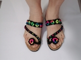Fashion women's sandals,Summer sandals, handmade sandals, outdoo